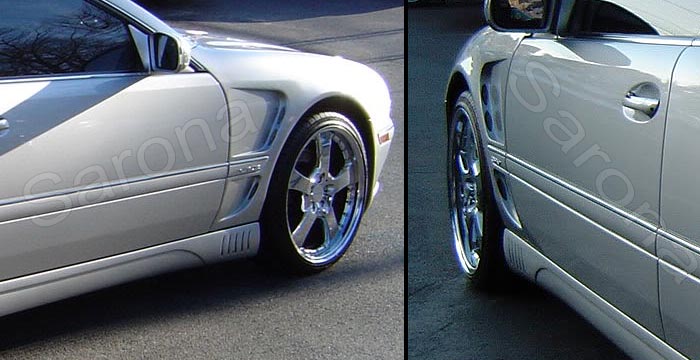 Custom Mercedes CL Fenders  Coupe (2000 - 2006) - $799.00 (Manufacturer Sarona, Part #MB-006-FD)